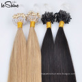 Super Double Drawn Micro Loop Ring Russian Human Hair Extensions